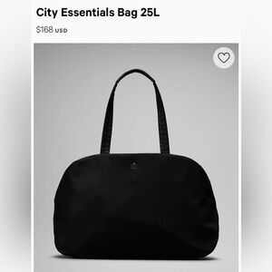 Lululemon City Essentials Bag